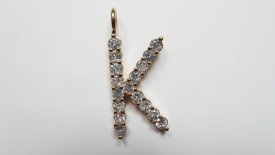 Letter 'K' - Gold