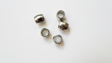 Small Beads - Silver