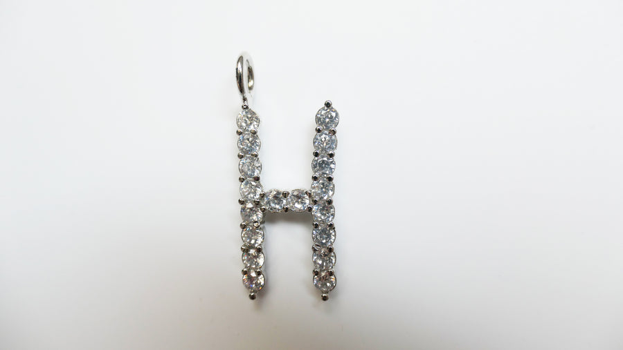 Letter 'H' - Silver