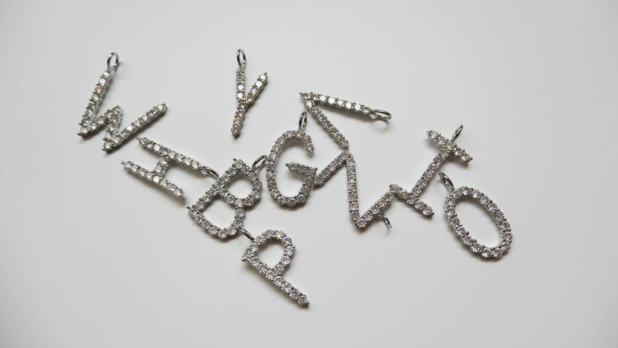 Letter 'G' - Silver